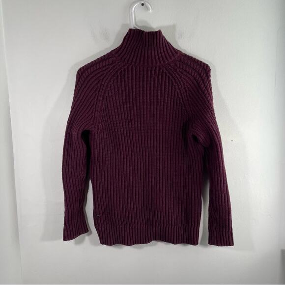 Lululemon Bring The Cozy Chunky Cable Knit Pullover Sweater 2 Dark Adobe - Picture 10 of 14